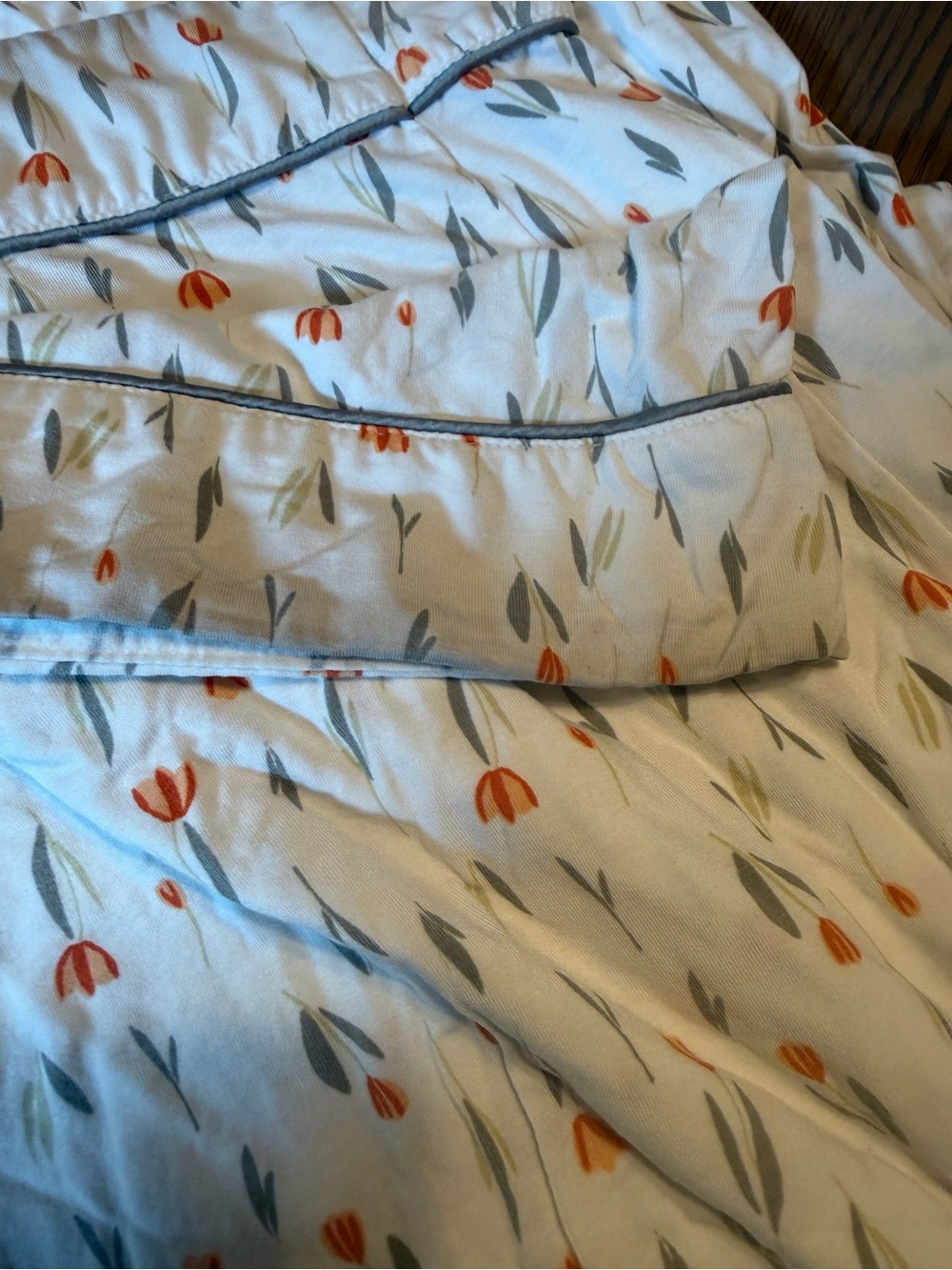 Cozy Earth Bamboo Pajamas LARGE Limited Edition Sienna Tulip Ophra’s Fav Corded - Picture 16 of 16